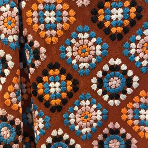 Anthropologie, US Size 6, patterned skirt - Picture 2 of 4